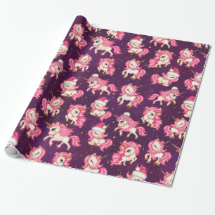 Cute Unicorns jul Presentpapper
