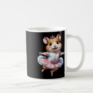 Cute Unik och modern Hamster Ballet och Ballergin Kaffemugg