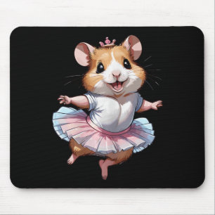 Cute Unik och modern Hamster Ballet och Ballergin Musmatta