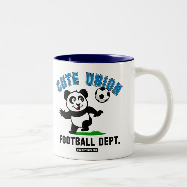 Cute Union Football Department Två-Tonad Mugg (Höger)