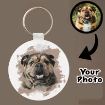 Cute Unique Bulldog eller din Photo Grunge Hund Ma
