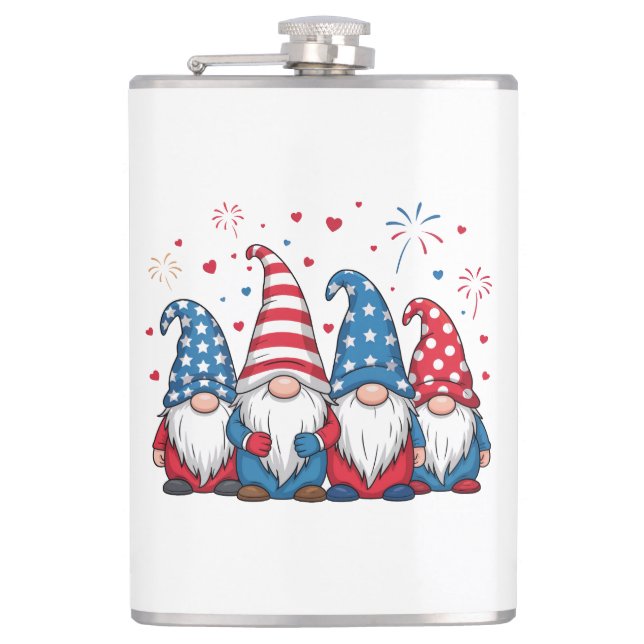 Cute USA American Gnomes Tecknad-68123 Fickplunta (Framsidan)