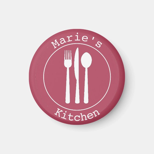 Cute Utensils Personalised Kitchen belongs to Magnet (Framsidan)