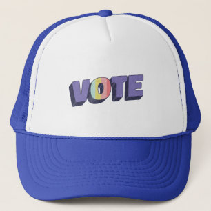 Cute Val Lila Vote Novelty Keps