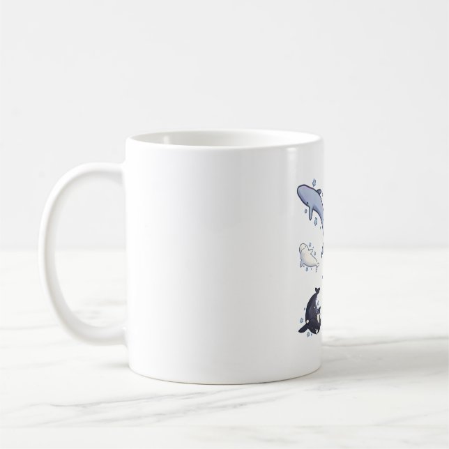 Cute Valales Delight � Cute Animal Art Kaffemugg (Vänster)