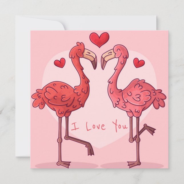Cute Valentindagen Julkort (Framsida)