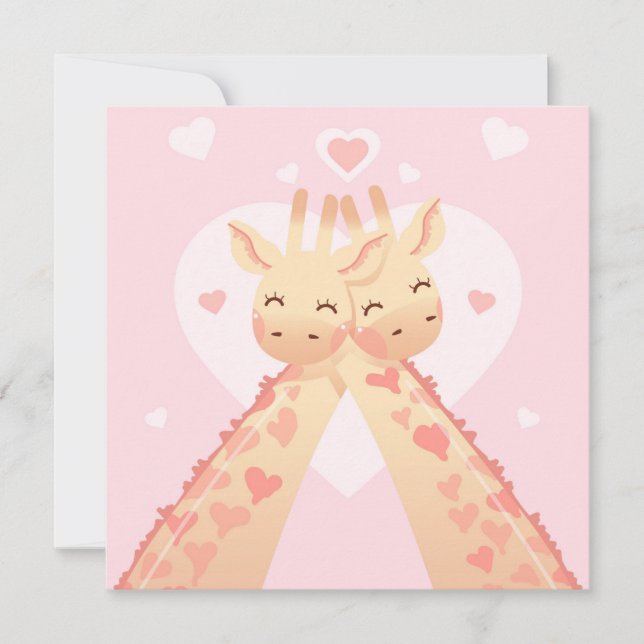 Cute Valentindagen Julkort (Framsida)