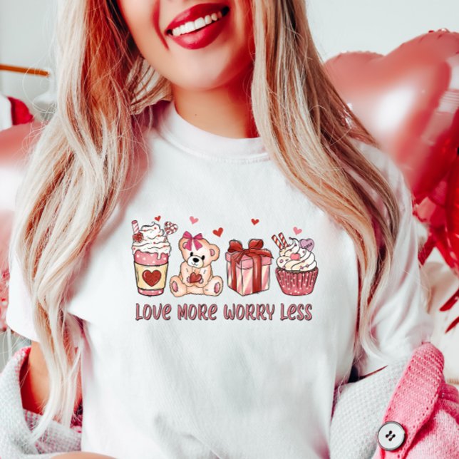 Cute Valentine Coffee, Valentine T Shirt (Skapare uppladdad)