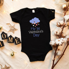 Cute Valentine-dagen ger stenar nyfödda kläder T Shirt