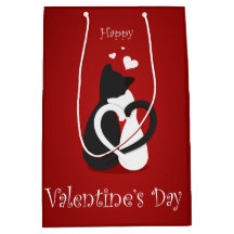 Cute Valentine Day Cats Kärlek