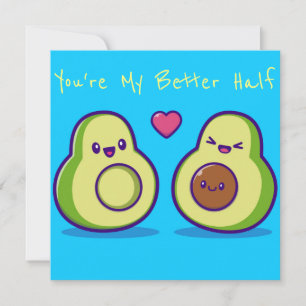 Cute Valentine Day Helgdag Card Julkort