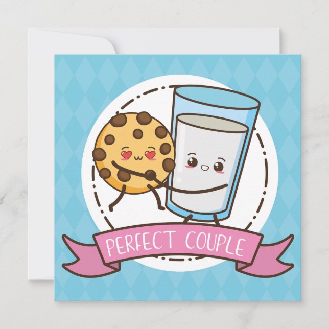 Cute Valentine Day Helgdag Card Julkort (Framsida)