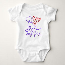 Cute Valentine Day Hund älskare T Shirt