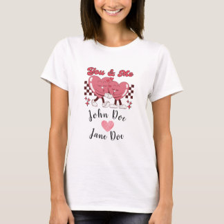 Cute Valentine Day para You & Me Romantic T Shirt