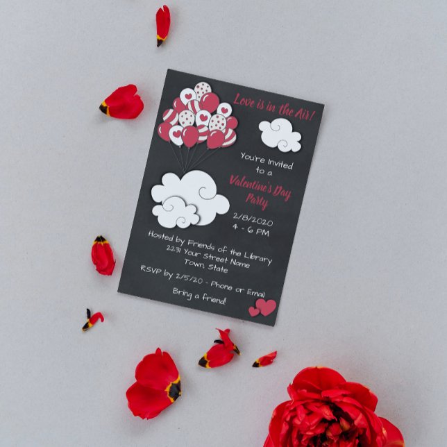 Cute Valentine Day Party-inbjudan Inbjudningar (Skapare uppladdad)
