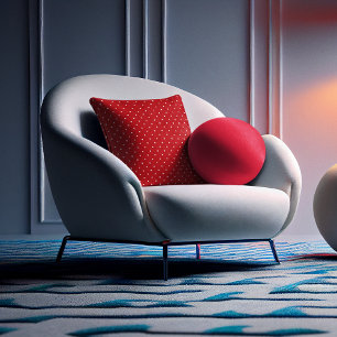 Cute Valentine Day Tiny Red Hearts Kudde