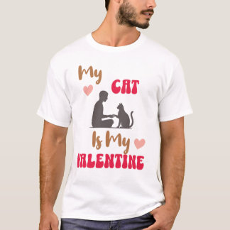 Cute Valentine gift ideas for Cat Lovers T Shirt