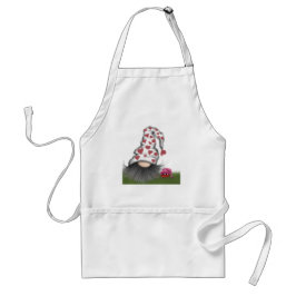 Cute Valentine Gnome Förkläde