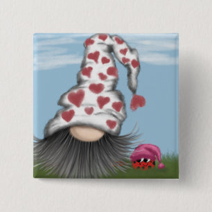 Cute Valentine Gnome Knapp
