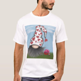 Cute Valentine Gnome T Shirt