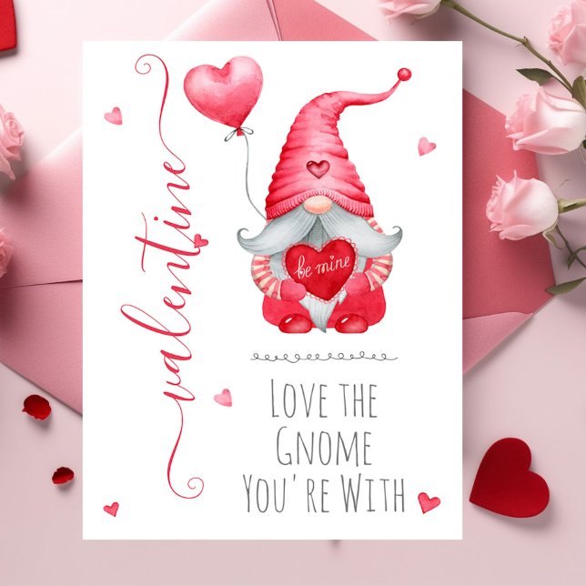 Cute Valentine Kärlek, Gnome du med Kort (Skapare uppladdad)