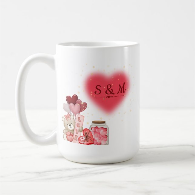 Cute Valentine Mug Kaffemugg (Vänster)