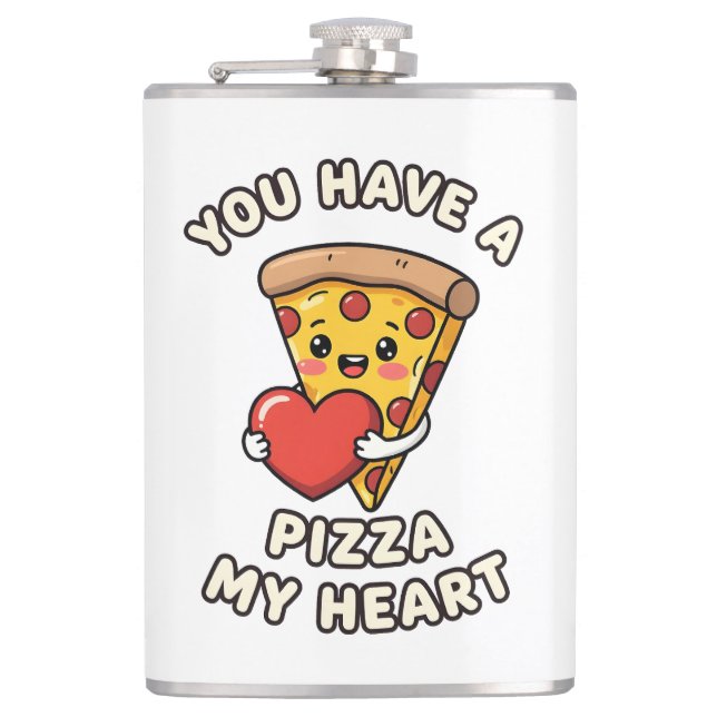 Cute Valentine Pizza Slice – Fun Romantic Gift for Fickplunta (Framsidan)
