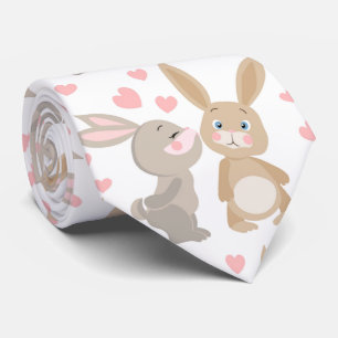Cute Valentine Rabbits Slips