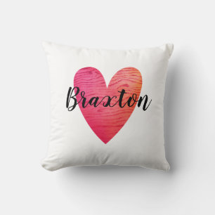 Cute Valentine Red Heart Kudde
