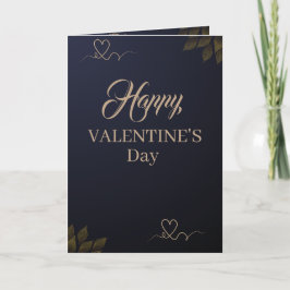 “Cute Valentine’s Day Card for Couples – Heartfelt Helgkort