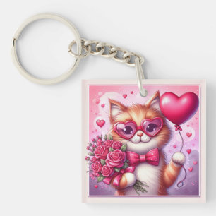 Cute Valentines dagskatt/kattunge