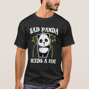 Cute valentines day Costume Ledsen Panda behöver e T Shirt