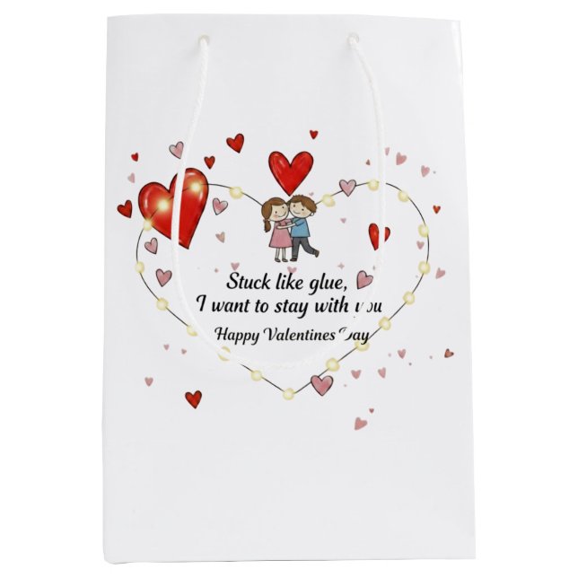 Cute Valentine's day couple hearts custom (Framsidan)