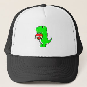 Cute Valentines day Dinosaur Keps