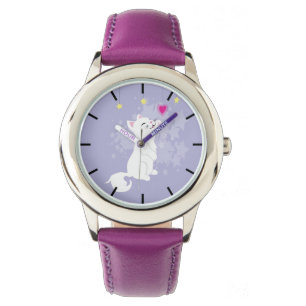 Cute Valentines day Kattunge Armbandsur