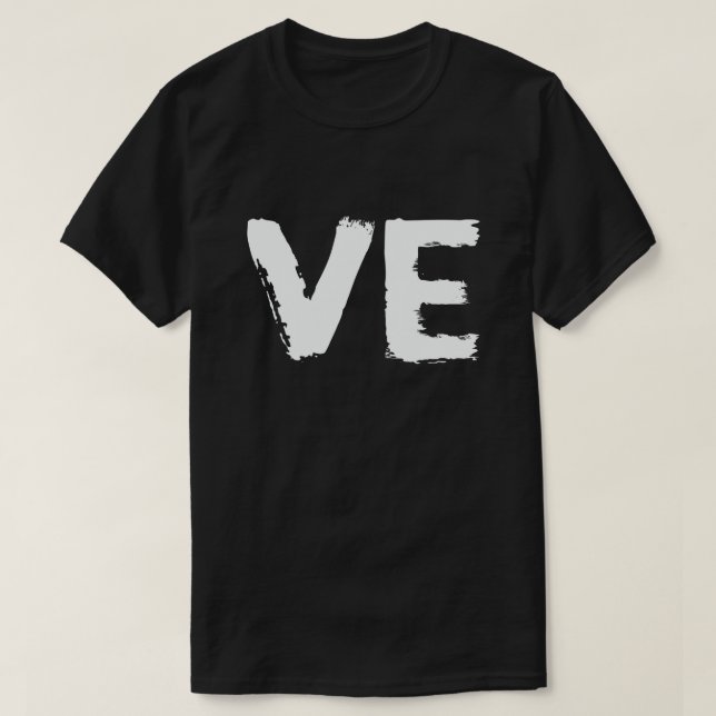 Cute Valentines day som matchar par Kärlek del 2 T Shirt (Design framsida)