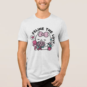 Cute Valentines kattdesign - Kattdjuret Kärlek T Shirt