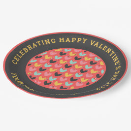 Cute Valentiness hjärtan mönster