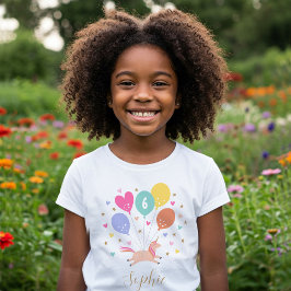 Cute valfri ålder vid Grattis på födelsedagen Unic T Shirt