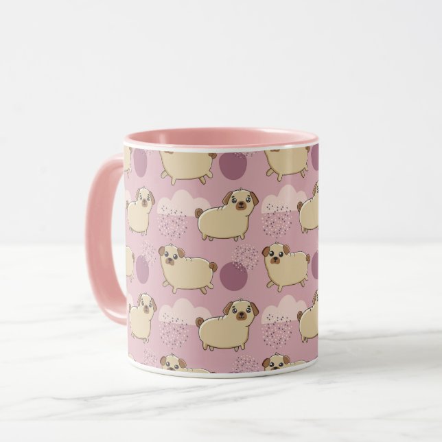 Cute Valp Mugg (Framsida vänster)
