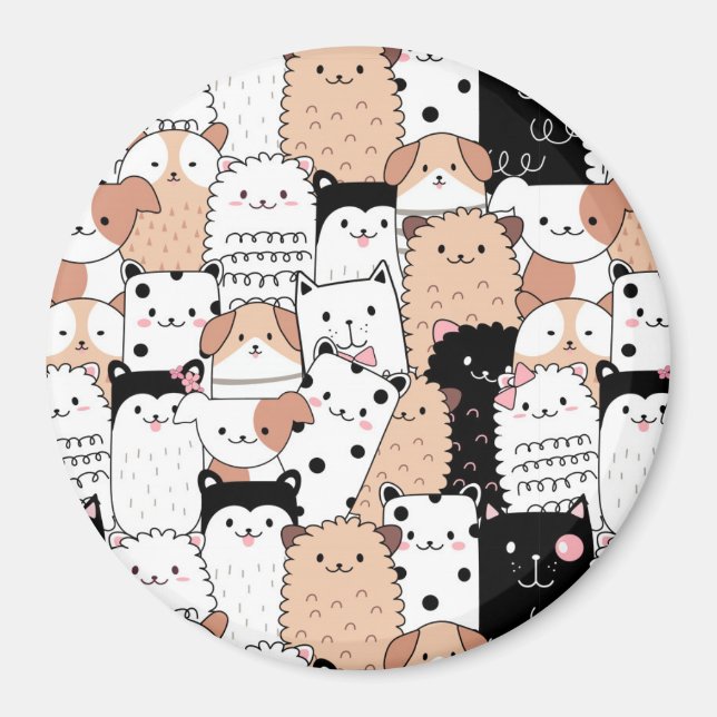 Cute-Valper Magnet (Framsidan)