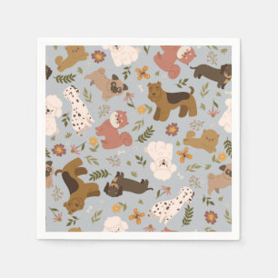 Cute Valps Napkins Pappersservett