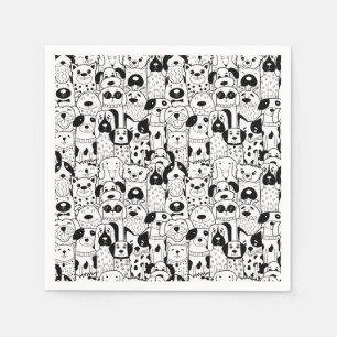 Cute Valps Napkins Pappersservett