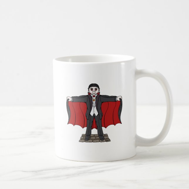 Cute Vampire/Dracula Kaffemugg (Höger)