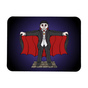 Cute Vampire/Dracula Magnet