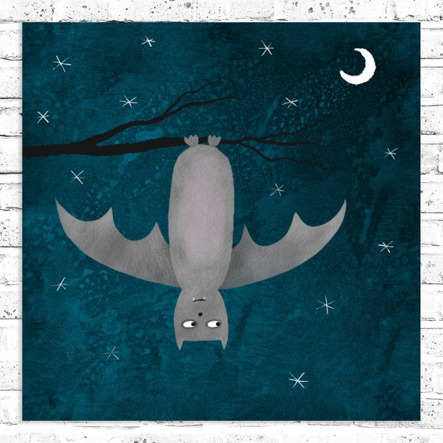 Cute Vampire Fladdermus Poster (Skapare uppladdad)