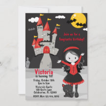 Cute Vampire Girl Halloween Kids Spooky