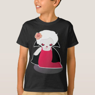 Cute Vampire Halloween Shirt - Flickskjorta Tee