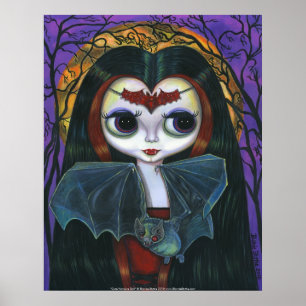 Cute Vampre Doll Poster