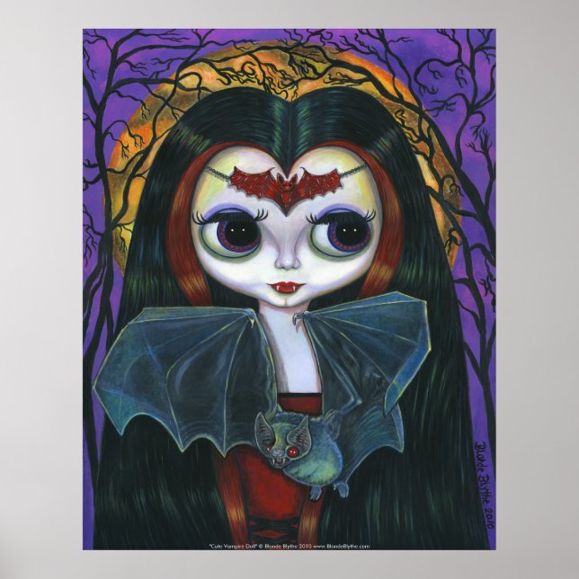 Cute Vampre Doll Poster (Framsidan)